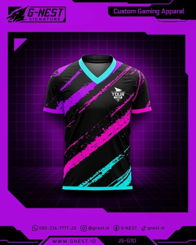 Jersey-Esport-Gaming-G10-Depan